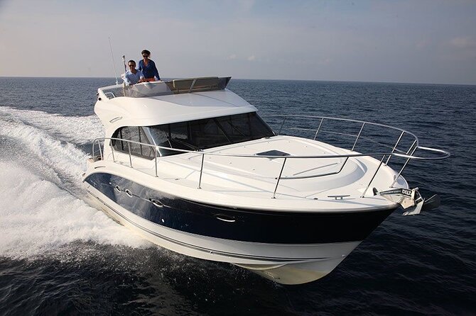2 Hour Private Sunset Cruise on Luxury Motor Boat with Drinks - Crew Service That Makes It Feel Private, Not Staged