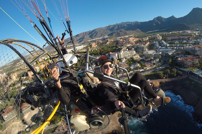 20 Minute Private Paratrike Flight over Tenerife South - The Flight Route: Costa Adeje Views, Then Inland Turns