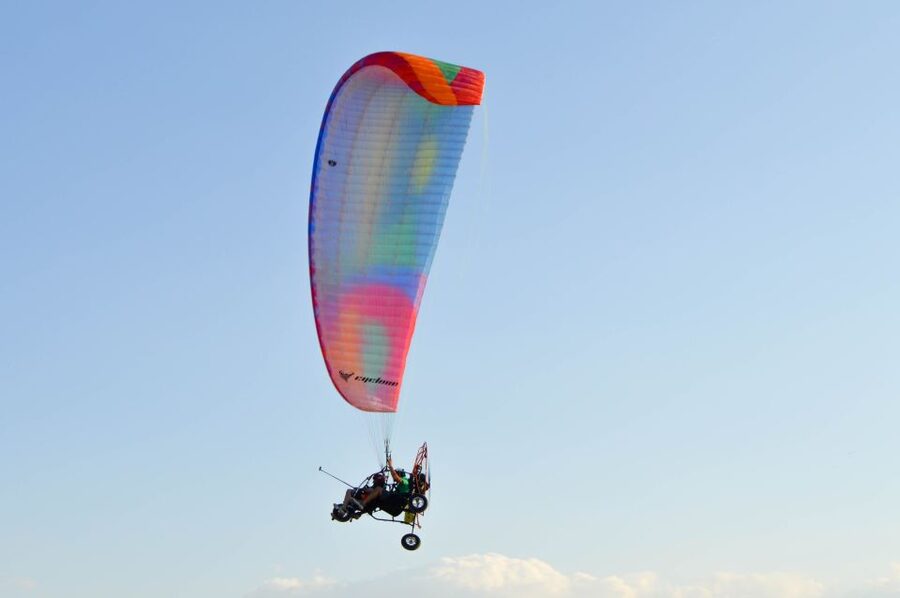 Adeje: Paratrike Flying Tour with Hotel Pickup and Photos - Safety and comfort: the helmet, life jacket, and Daniel Crespo factor