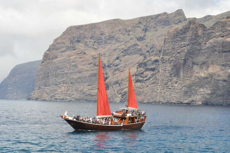 Adeje: Whale Watching, Lunch & Swim Stop at Los Gigantes - Shogun wooden schooner: the ride vibe matters