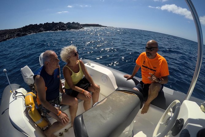 Boat Excursion to visit underwater lava tongues - Las Galletas Boat Start: Setting Up the Lava-Tongue Scenery