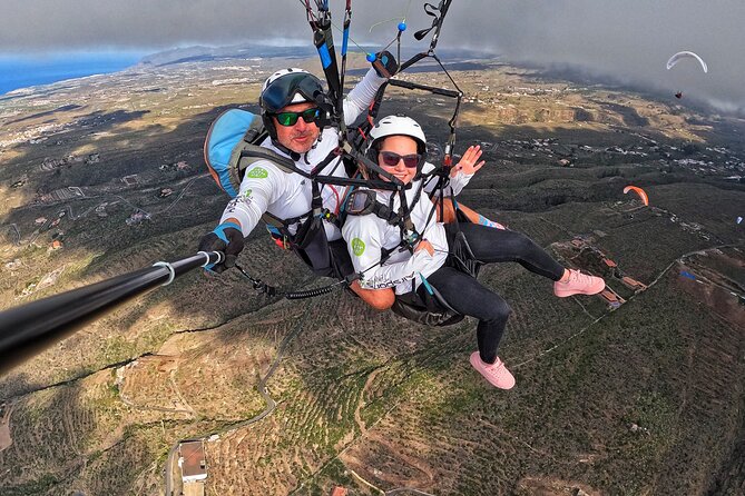 BRONZE tandem paragliding flight in South Tenerife, free pick up - Price and value: what $133.08 includes, and what you may pay later