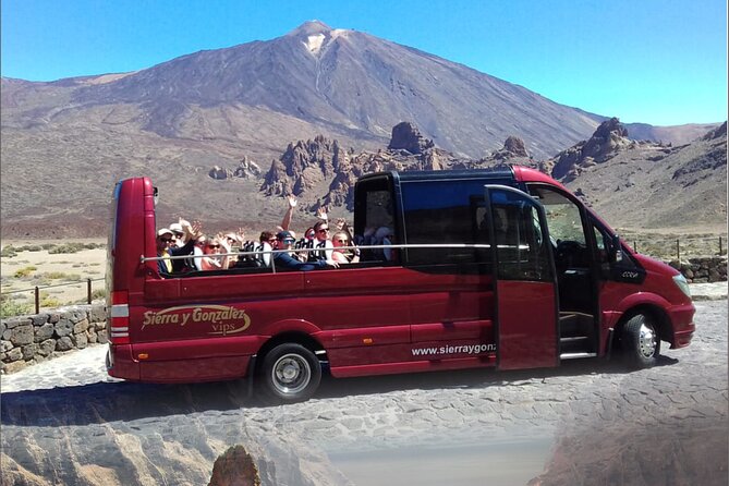 Cabrio Bus Full Day Guided Tour of Teide (SOUTH ONLY) - Teleférico del Teide: optional cable car, extra cost, and timing stress