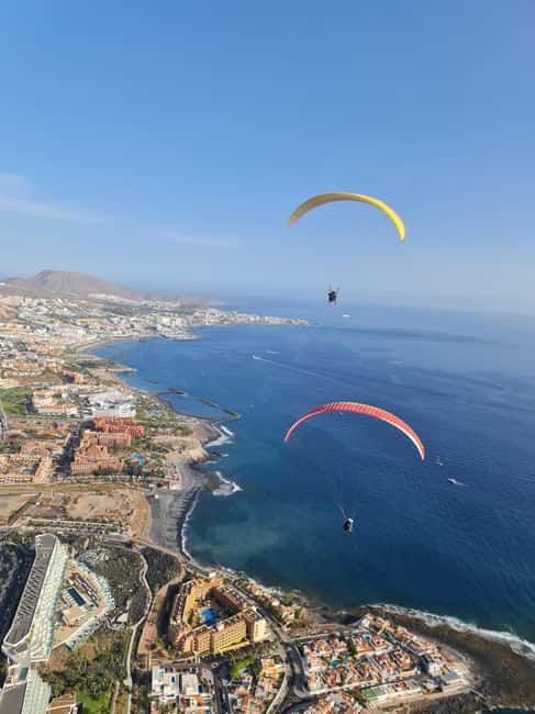 Costa Adaje: Paragliding from 1100m - Incredible landscape! - Ifonche (1100m) to La Caleta: the route that actually matters