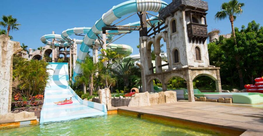 Costa Adeje: Aqualand Water Park Ticket with Dolphin Show - Your first step inside: where to start so you don’t waste hot time