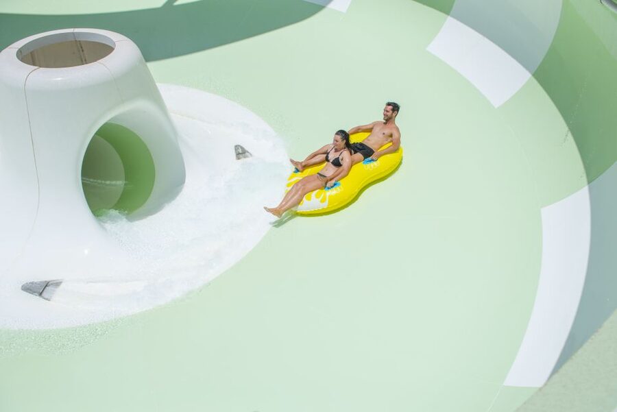 Costa Adeje: Aqualand Water Park Ticket with Dolphin Show - The thrill rides: Tsunami, Cyclones, and the big slide circuit