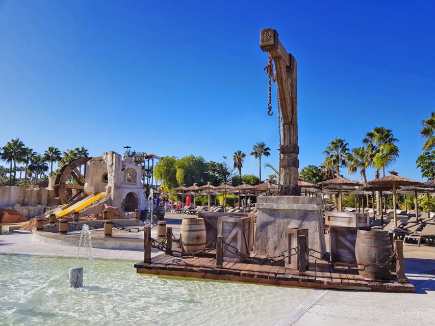 Costa Adeje: Aqualand Water Park Ticket with Dolphin Show - Heated fun for little kids: Isla Pirata and Puerto Pirata