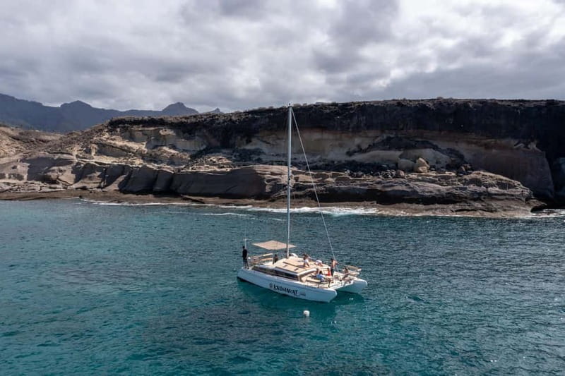 Costa Adeje: Catamaran Tour, Snorkelling, Snacks & Drinks - Views you’ll actually remember: Teide, Adeje beaches, and the coastline from a moving deck