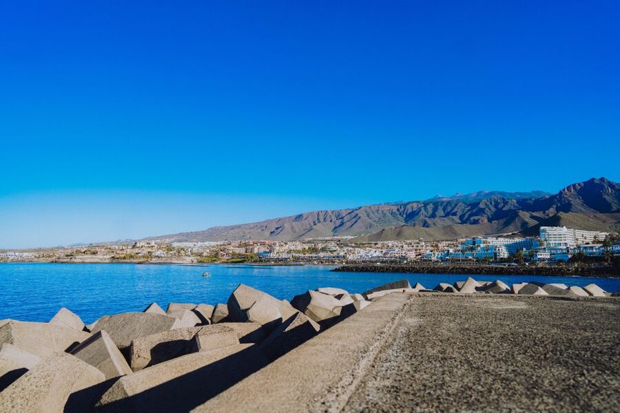 Costa Adeje: Double Tuk Tuk Tour - Puerto Colón Marina: where your tour shifts into guided mode