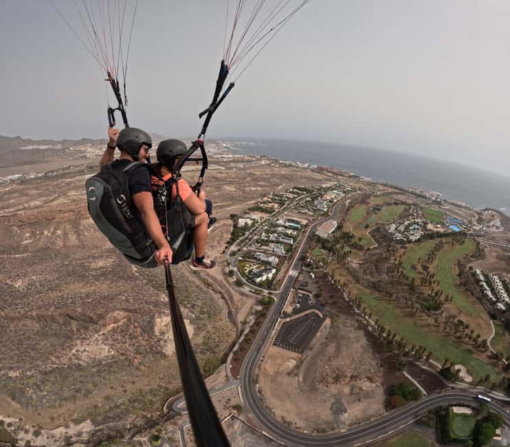 Costa Adeje, Paragliding with pick up service and 5 free photos! - Photos and GoPro content: what is included and how the extras work