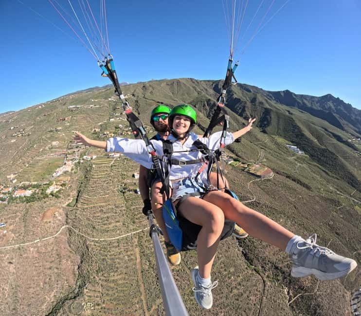 Costa Adeje, Paragliding with pick up service and 5 free photos! - Price and value: is $153 worth it?