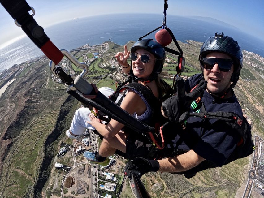 Costa Adeje: Tandem Paragliding Flight with Pickup - The 20-minute glide over South Tenerife’s mountains and coast
