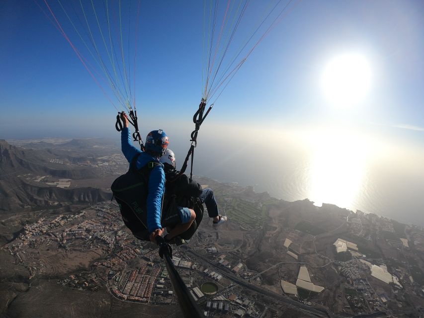 Costa Adeje: Tandem Paragliding Flight with Pickup - Landing and that beach-side payoff near La Caleta