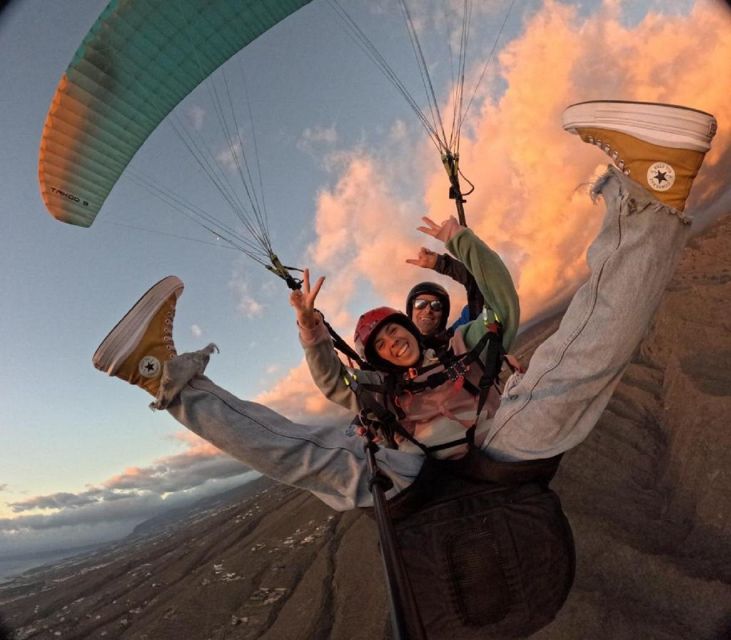 Costa Adeje: Tandem Paragliding Flight with Pickup - Practical tips: what to bring for Tenerife paragliding comfort