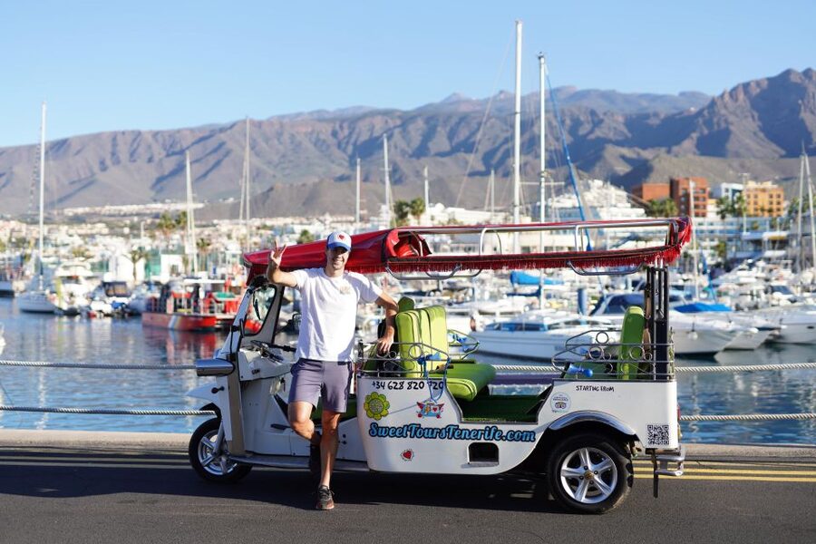 Costa Adeje: Tuk Tuk Tour - Playa de la Enramada: Black Sand That Feels Like a Real Discovery