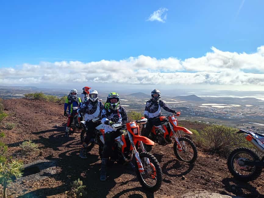 Enduro Motorbike Adventure Trip Tenerife 4h - San Miguel de Abona: the ride begins like a racer, not a tourist