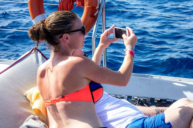 Exclusive Freebird Catamaran Whale & Dolphin to Masca From South - Group size and comfort: what a 30-person max means