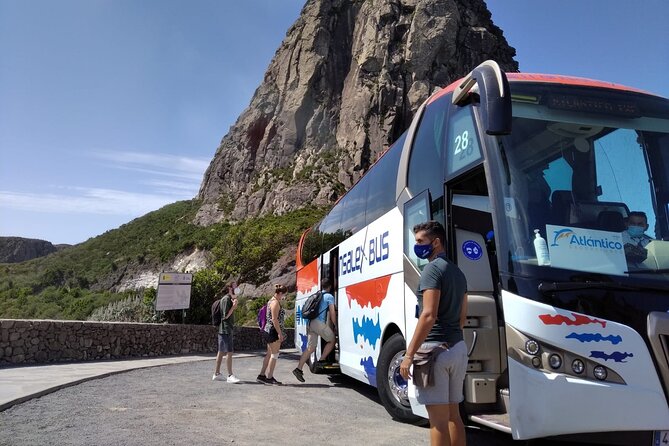 Full day excursion to La Gomera - Roque de Agando photo stop: volcanic drama on the return