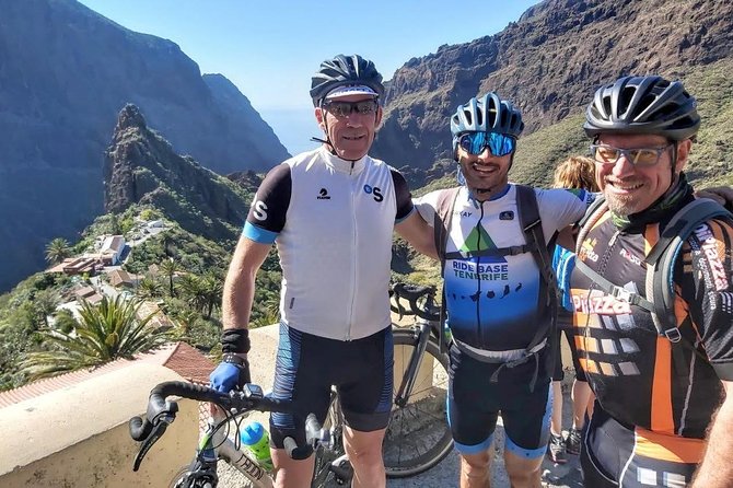 Garachico - Masca road bike loop - Leaving Masca: steep hairpins that feel scenic but still serious