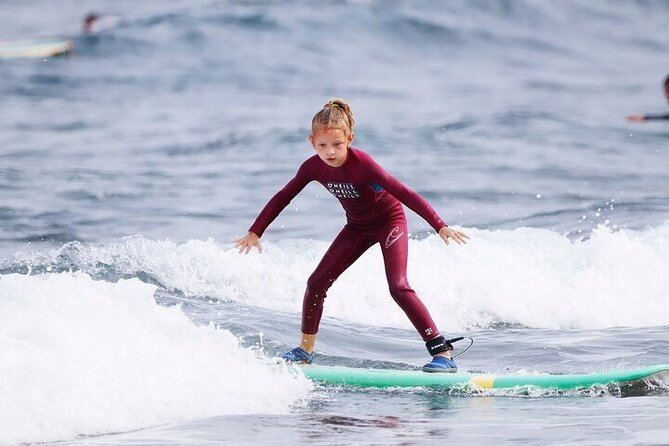 Group Surf Class in Playa de Las Américas with Photographs - The 2.5-Hour Lesson Flow: Theory, Warm-Up, Then Waves
