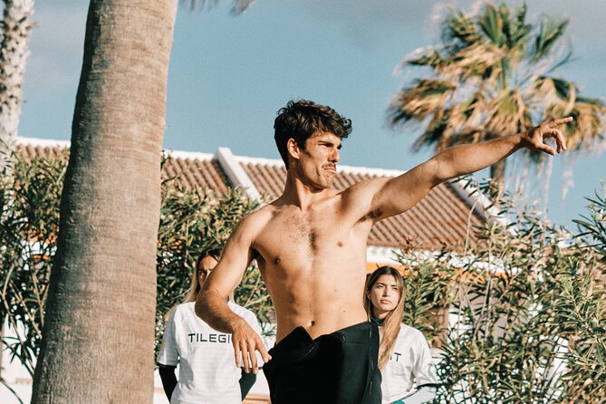 Group Surf Lesson at Playa de las Américas - When the sea cooperates, you’ll get the glow-up