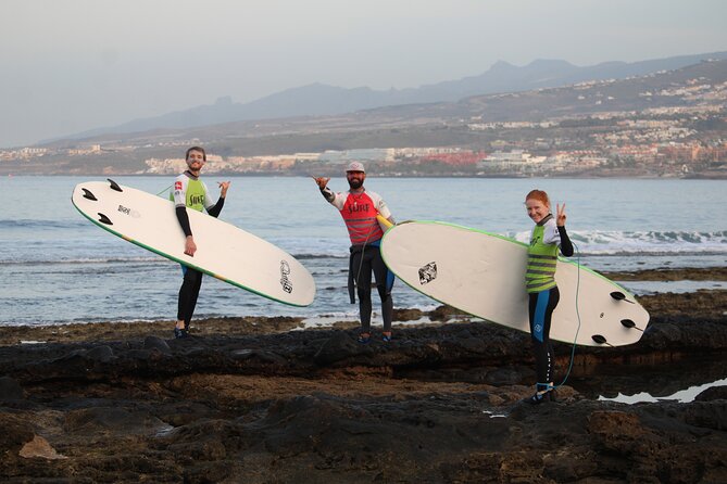 Group Surfing Lesson at Playa de las Américas, Tenerife - Where you meet and how the 2.5 hours flows