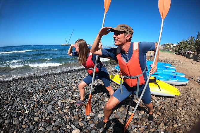 Kayaking + snorkeling with turtles - Kayaking From Los Cristianos: The Launch That Sets the Tone