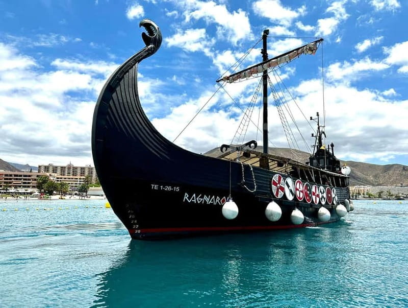 Los Cristianos: Whale Watching Cruise w/Swim Stop & Drinks - Ragnarok from Los Cristianos: why the Viking theme works