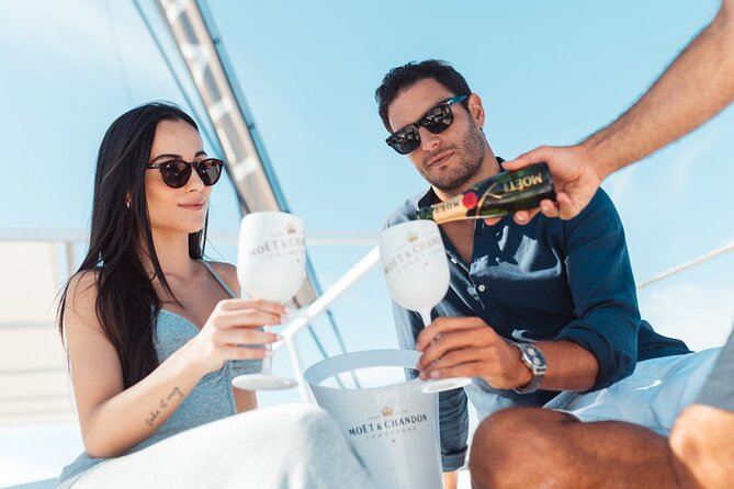 Luxury Catamaran Cruise with Brunch and Unlimited Drinks - Balinese-style beds, deck comfort, and shade choices
