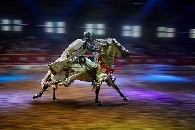 Medieval Castle with dinner from Puerto de la Cruz in TenerifeSur - The show style: “win or die” energy with a crowd-friendly cast