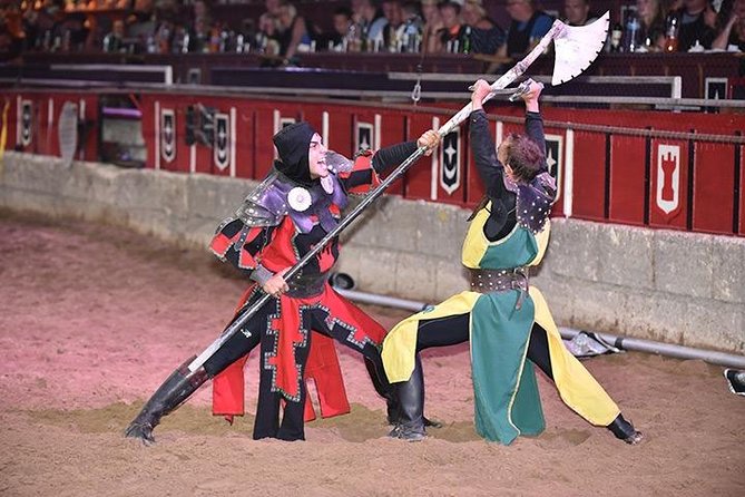 Medieval Show and Dinner at Castillo San Miguel with Transfer - Inside the Tournament Hall: Jousting, Horse Stunts, and Crowd Chaos