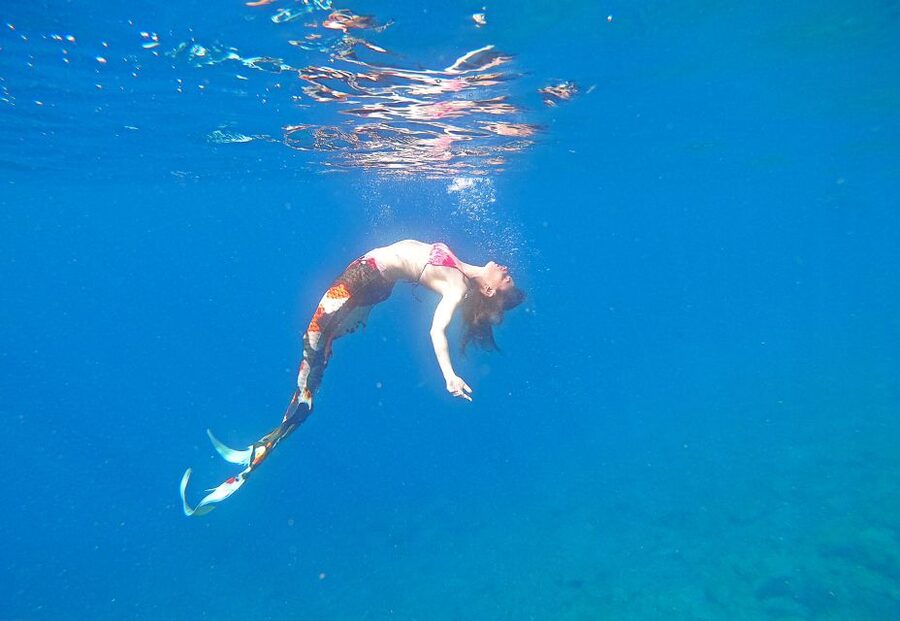 Mermaid Experience and Photo Shooting including make up - Underwater Time: Fish, Reefs, Starfish, and Sunken Ships