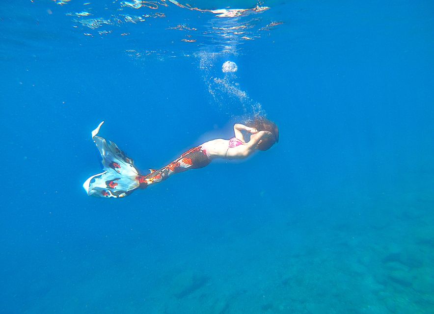 Mermaid Experience and Photo Shooting including make up - Snorkeling Gear Included: Less Stuff to Carry, More Time to Enjoy
