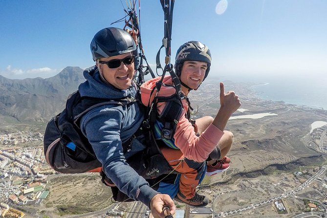Paragliding Tandem Flight over Costa Adeje with FREE pick up!!! - The Views Worth Showing Up for: Barranco del Infierno, Tejina, and the Atlantic