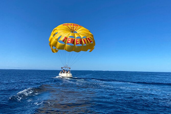 Parasailing flights on the coast of Adeje in Tenerife - Costa Adeje From Above: What You’ll See in the South Coast Views