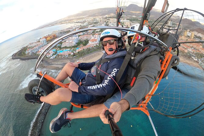 Paratrike Flight in Costa de Adeje with the World Champion - The 25-minute route: Adeje and Fañabé in four scenic stages