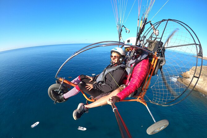 Paratrike Flight in Costa de Adeje with the World Champion - Getting to Sky of Tenerife without the stress spiral