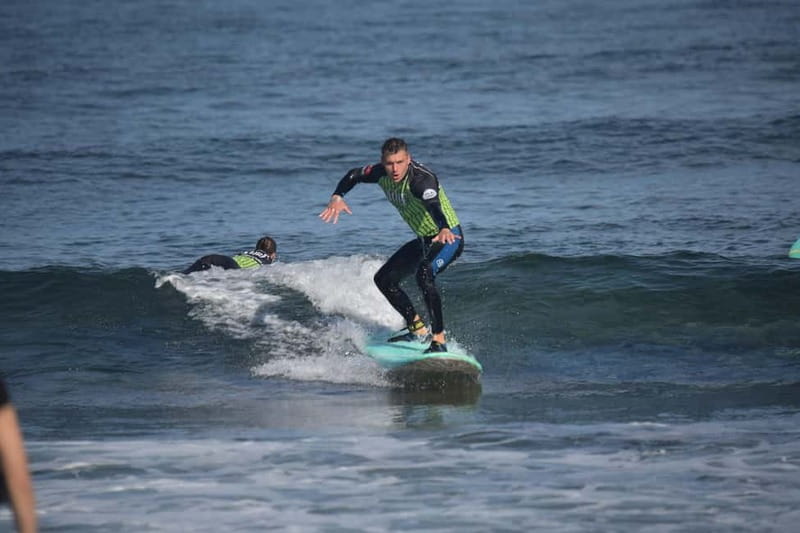 Playa de Las Americas: Surfing Lesson with Photo Analysis - The 2.5-hour flow: land drills, training board, then coached waves