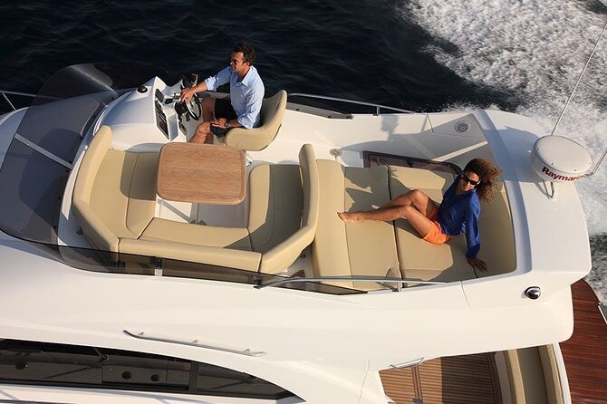 Private Luxury Motor Boat 2, 3 and 4 Hour Charters - The Beneteau Antares 42 Experience: Comfort + Included Fun