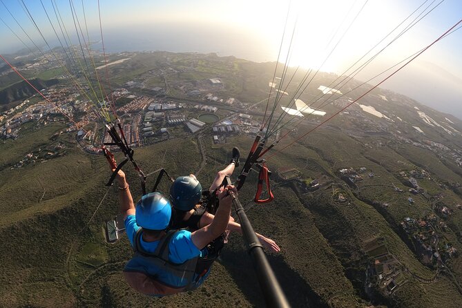 Private Paragliding Flight Experience in Tenerife - Pro briefings and the gear you get in the moment