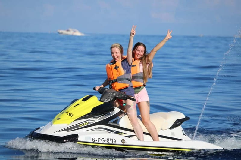 Puerto Colón: Tenerife Coast Jet Ski Tour with Photos - Single vs Double Jet Ski: Choose Based on Your Group