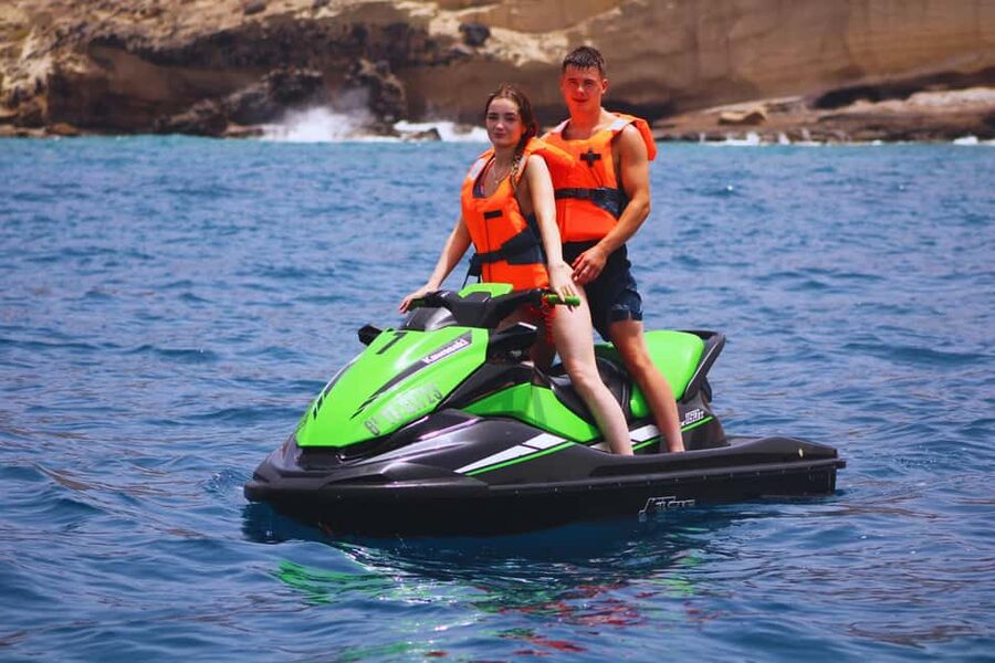 Puerto Colón: Yamaha Jet Ski Tour Along Tenerife's Coast - Getting There: Gate 9 and a No-Fuss Start