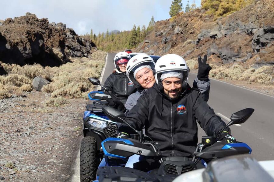 Puerto de la Cruz: Quad Sunset Volcano Teide National Park - El Portillo: the finishing view that keeps the ride memorable
