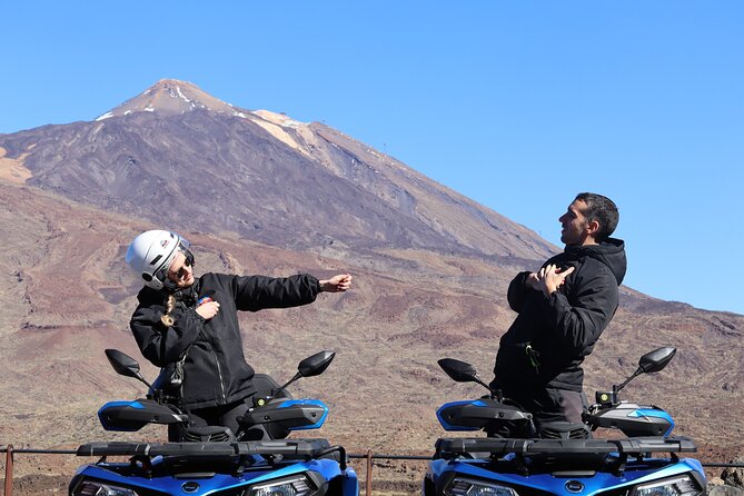 Puerto de la Cruz: Quad Teide National Park - Mount Teide for one hour: standing at the base of 3,715 meters