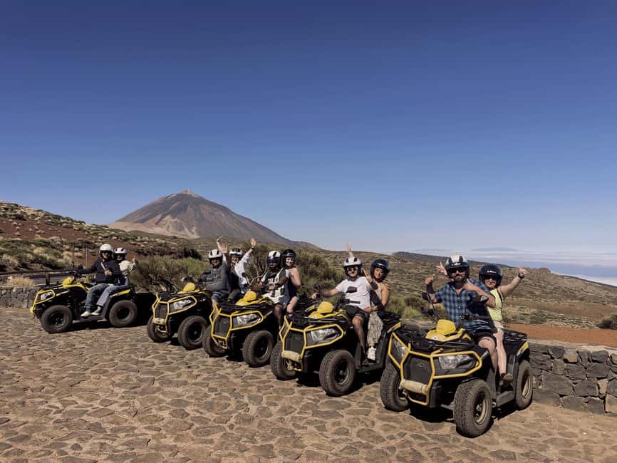 Puerto de la Cruz: Quad Tour to Mount Teide with Photos Included & Local Snack - Puerto de la Cruz to La Orotava: Riding Through a Real Town