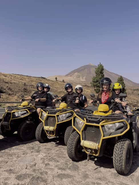 Puerto de la Cruz: Quad Tour to Teide at Sunset with Snack & Photos - The 40 km climb to 2,400 meters: pine forests, valleys, and volcanic flows
