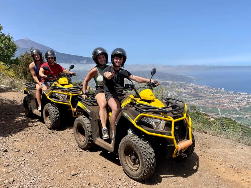 Puerto de la Cruz: Quad Tour to Teide or Off-Road Adventure - Puerto de la Cruz Quad Tour: what you’re actually paying for