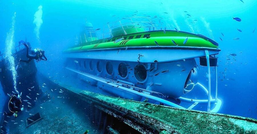 Puerto de la Cruz: Submarine Trip and Beach Stop in Tenerife - A yellow submarine in Tenerife’s south, not the usual tourist loop