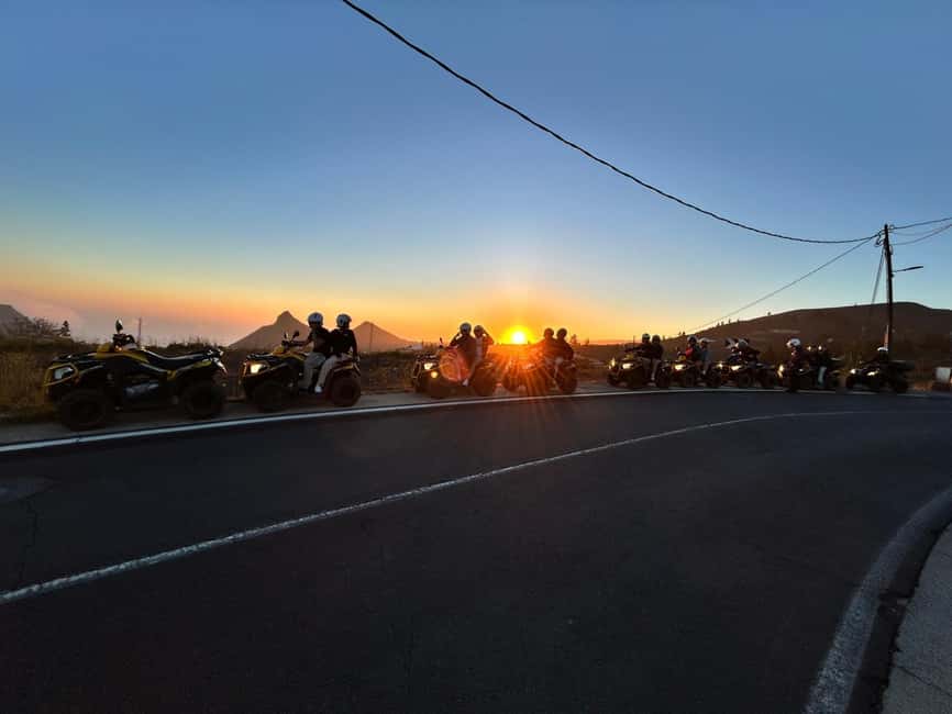 Quad biking at Mount Teide for the sunset - Quad biking to El Teide: the big reasons this works