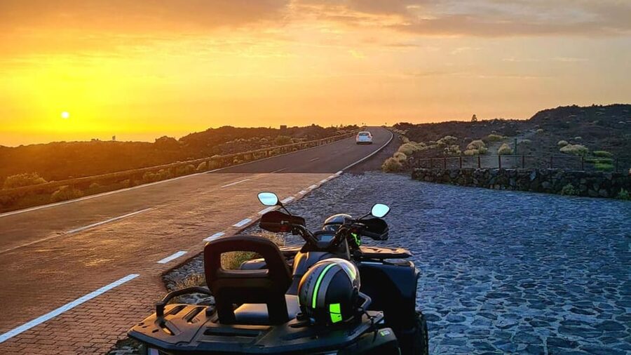 Quad Tour to Teide at Sunset | Adventure from a private estate - Entering The Teide World from Private Land